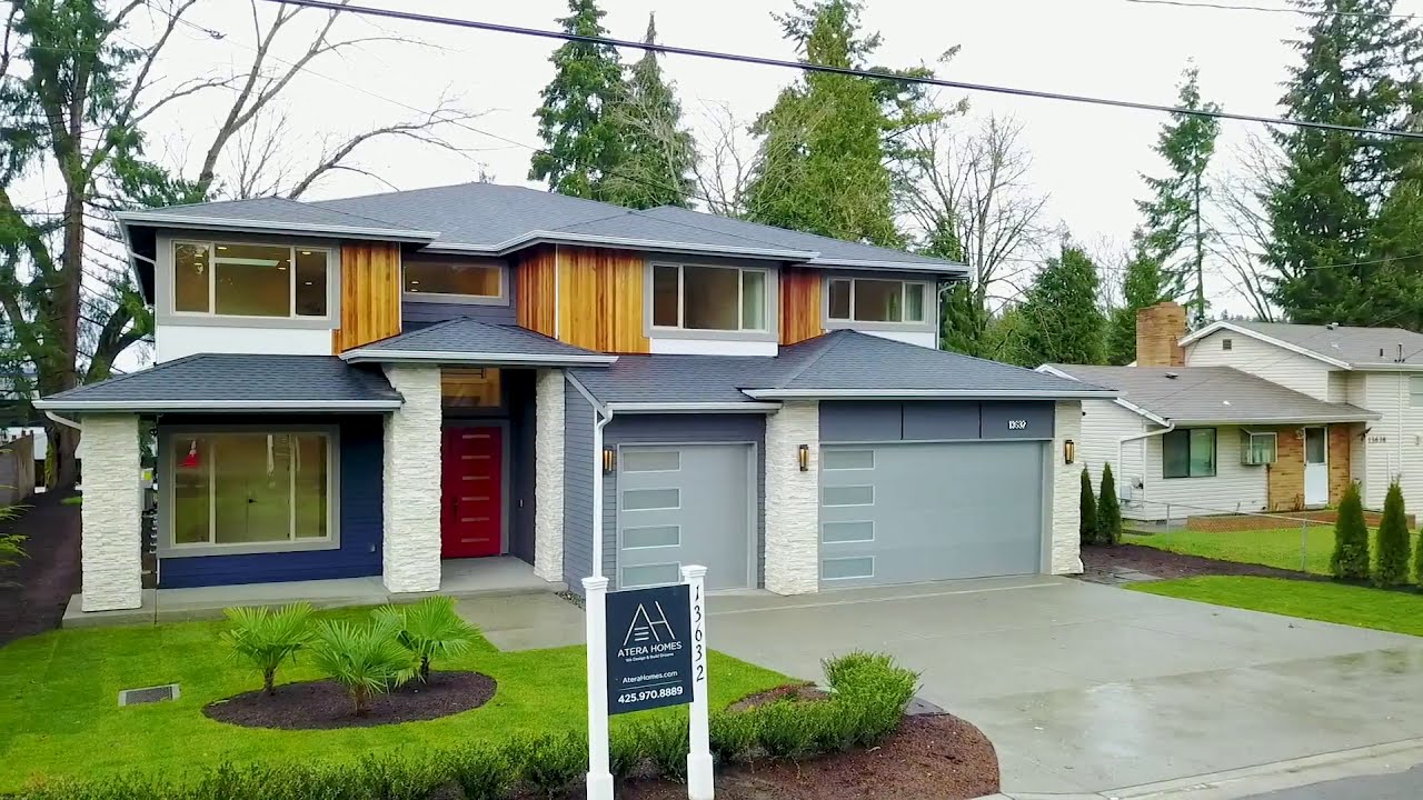 Bellevue Eastgate Custom Home Atera Homes YouTube