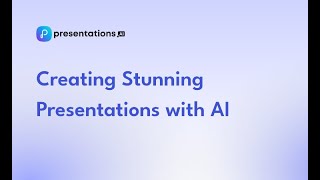 Creating stunning Presentations and Slides using AI
