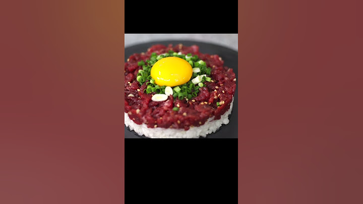 육회 맛나게 만들기 #Shorts