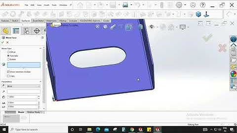 Move Face Command in Solidworks || Solid Modelling || CAD/CAM Tutorial || COGNITION