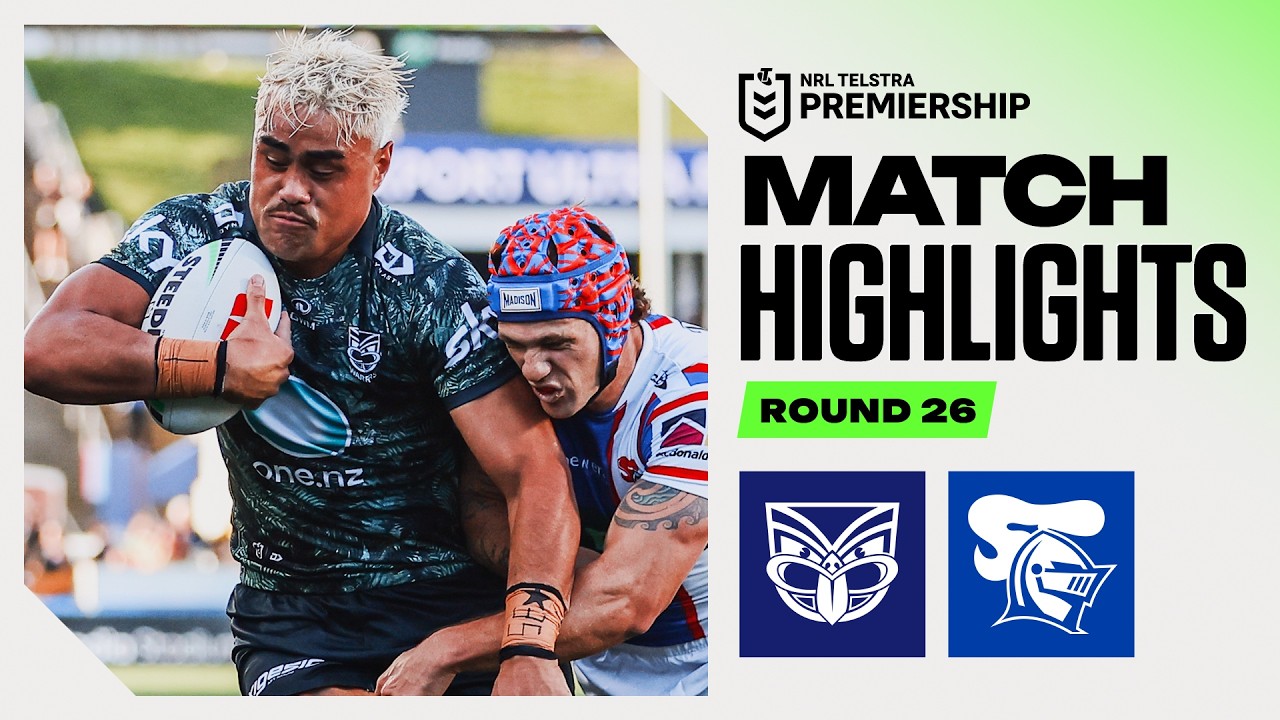 NRL 2026 | Warriors v Knights | Match Highlights | Round 26