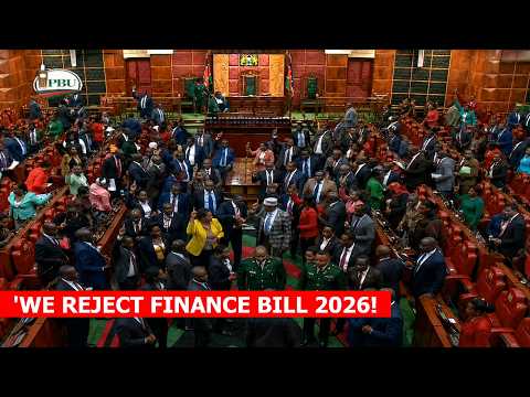 Watch Full Drama as Both Ruto and Gachagua MPS chant WANTAM in Parliament, reject finance bill 2026!