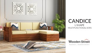 Candice L-Shape Sofa Latest L Shape Sofa Design 2023 Wooden Street