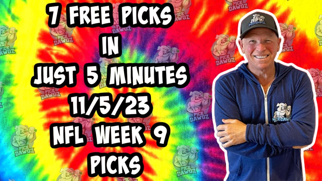 Nfl best bets for today week 9 picks predictions sunday 11 5 23 7