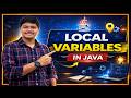 Local Variables in Java Explained Clearly 🔥 (With Real-World Examples)