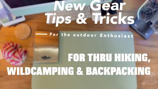 New Cooksetup for Thru hiking & Backpacking.