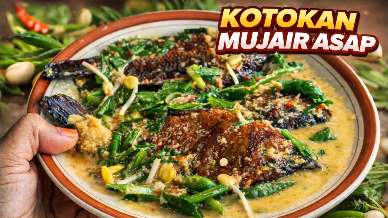 Kotokan Mujair Asap Pedas Gurih 🔥 Resep Rumahan Sederhana