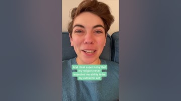 I’m a Queer Non-Binary Jew #shorts | LGBTQ TikTok