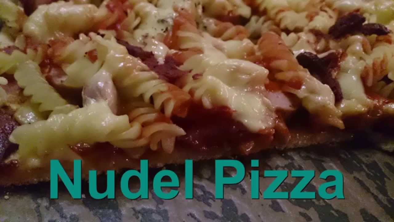 Nudel Pizza - DIY ☆ ☆ ☆ selber herstellen - YouTube
