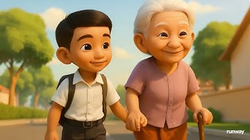 เด็กไทยหัวใจพลเมืองดี #copilot #aiforteachers #botnoivoice #runwayml