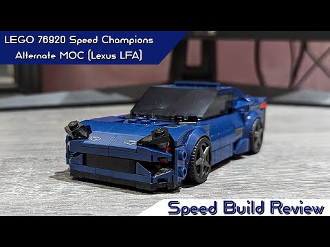 LEGO 76920 Speed Champions Alternate MOC (Lexus LFA) - LEGO MOC
