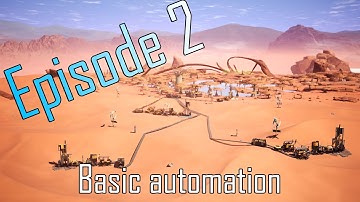 Basic automation - Satisfactory timelapse Ep 2
