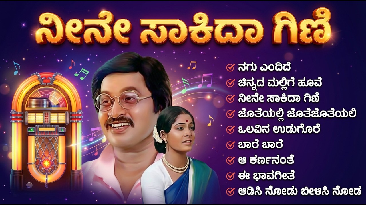 Kannada Retro Songs Collections - 04 | Evergreen Songs | Remix Songs | Kananda Retro Waves |