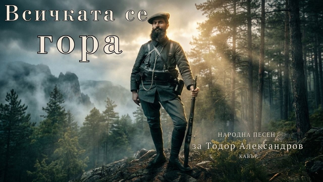 Всичката се гора | Народна песен за Тодор Александров | Кавър 🇧🇬