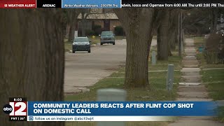 Community leaders reflect on risks officers face in domestic violence calls after a Flint police