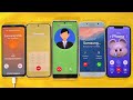 Incoming Call Samsung S9, Samsung S21, BlackView A200, Samsung A7, iPhone 13 facetocall
