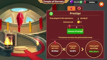 FireStone Idle RPG (R2Games) - Prestige