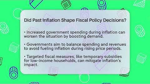 Did Past Inflation Shape Fiscal Policy Decisions? - Inflation Insight Channel