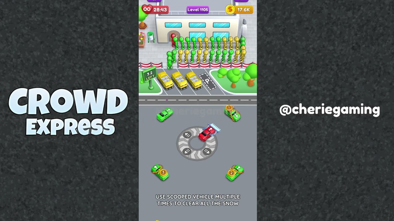 Crowd Express Level 1105 Solution Walkthrough - YouTube