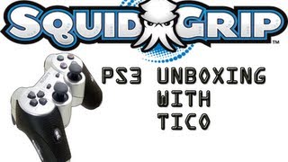 PS3 Squid Grip Unboxing (2013) with Green Custom Sticker
