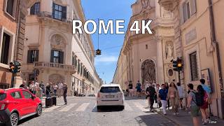 Driving Rome 4K - Open Air Museum City - Italy @jutah
