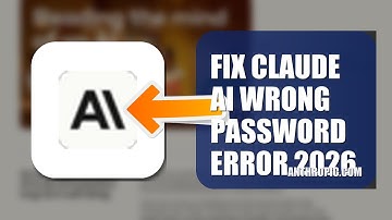 How To Fix Claude AI Wrong Password Error 2026