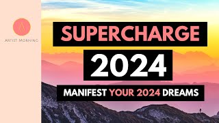 NEW YEAR Meditation 2024  Manifest Your Dreams