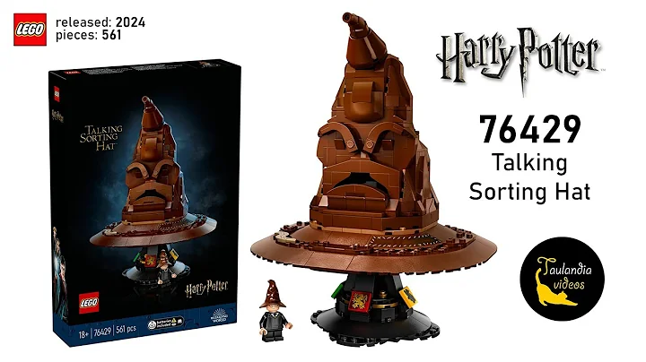 LEGO Harry Potter 76429: Talking Sorting Hat (2024) - unboxing and speed build