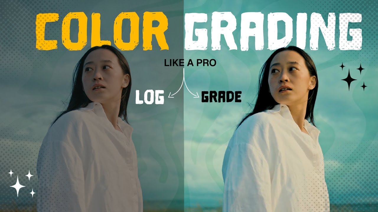 Cinematic Color Grading: From Flat to Film Look - YouTube