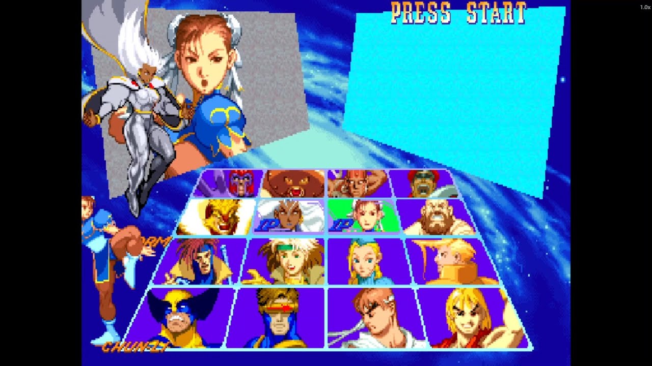 X-Men vs. Street Fighter – Chun-Li & Storm Dominate the Battle! ⚡🥋