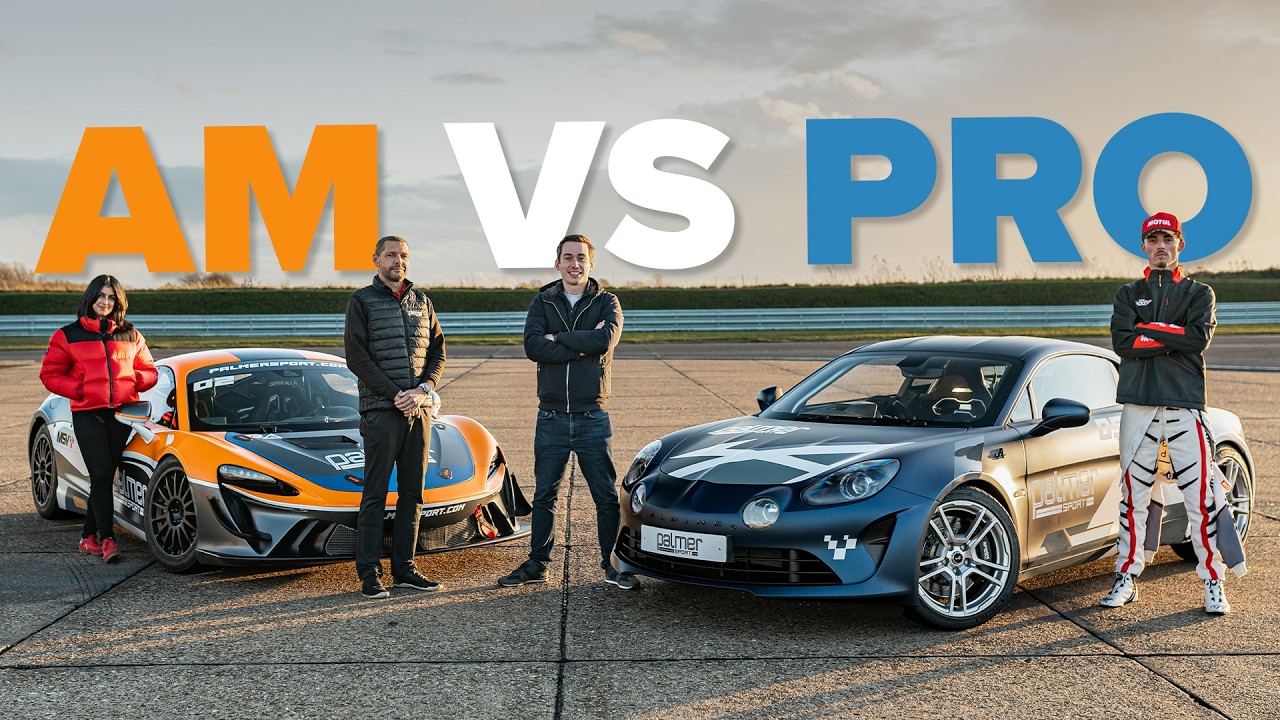 Can a rookie in a McLaren race car lap faster than a pro in a road car ...