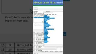 excel job interview questions advanced fill in excel #excel #microsoftexcel #exceltutorial #shorts