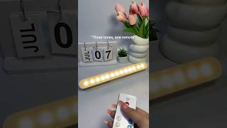 Magnetic LED light with Remote 😍 #led #ledlights #lamp #magnetic #remote #remotecontrol