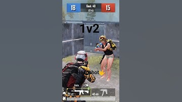 1v2 Hedshot🥵 || 1v2 M416 Headshot enemy shocked 😱#shorts #bgmi #viralvideo