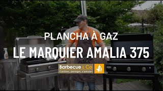 Vidéo: Plancha gaz Le Marquier Amalia 375 Inox 3 brûleurs 75 x 40
