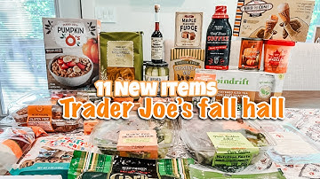Trader Joe’s Weekly Fall Haul with 11 NEW ITEMS