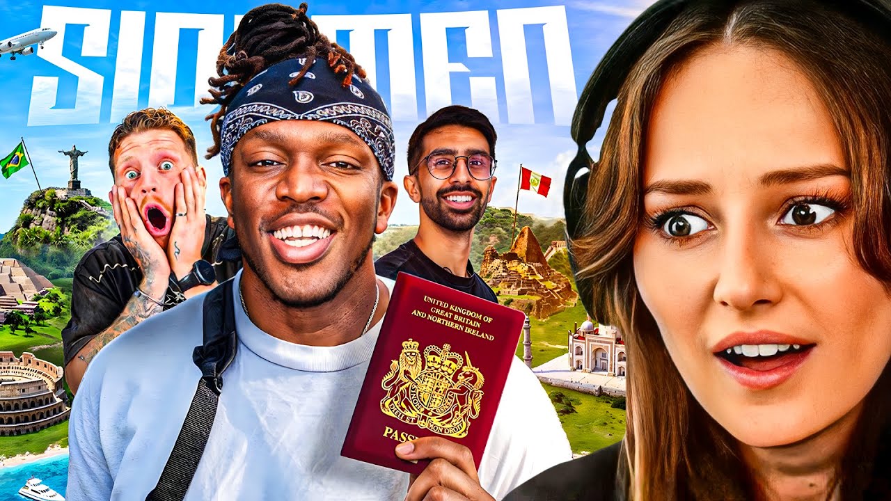 Freya Reacts to SIDEMEN SURVIVE THE 7 WONDERS OF THE WORLD
