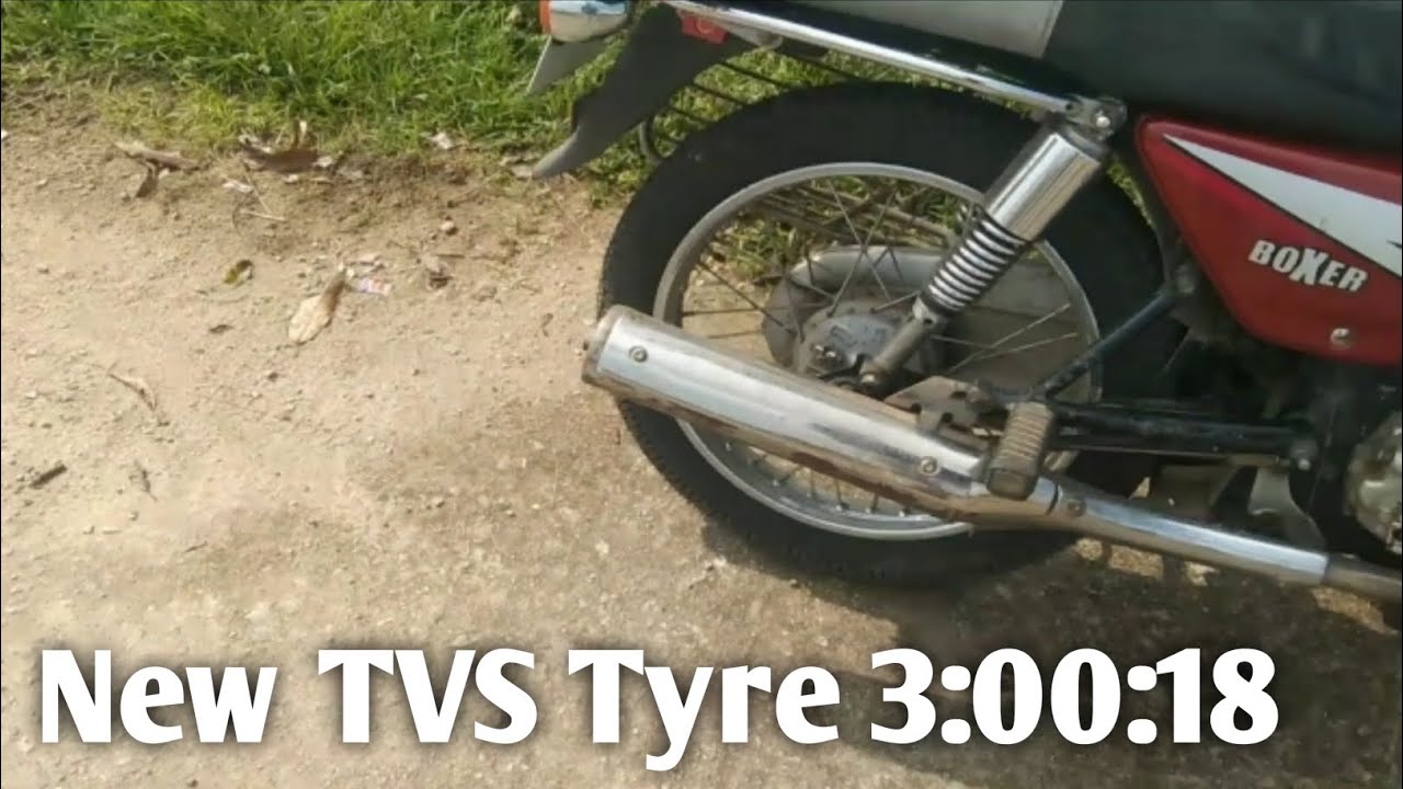 New Tyre..TVS 