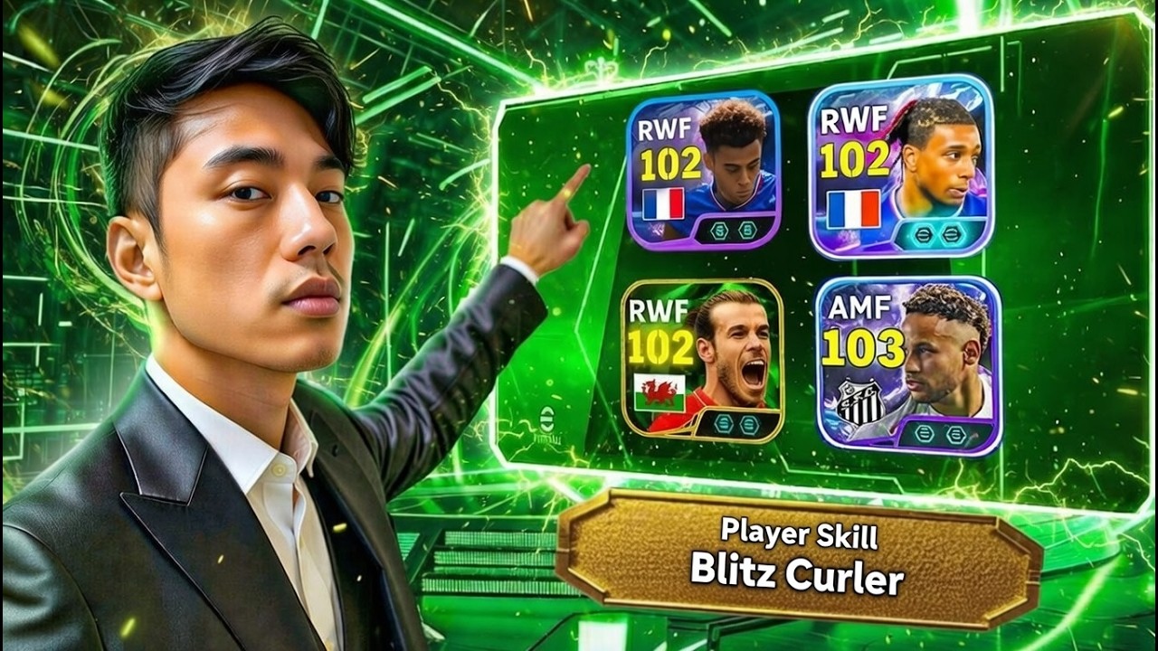 I Built a Free 4 Blitz- Curler Attackers Team in efootball 26 mobile
