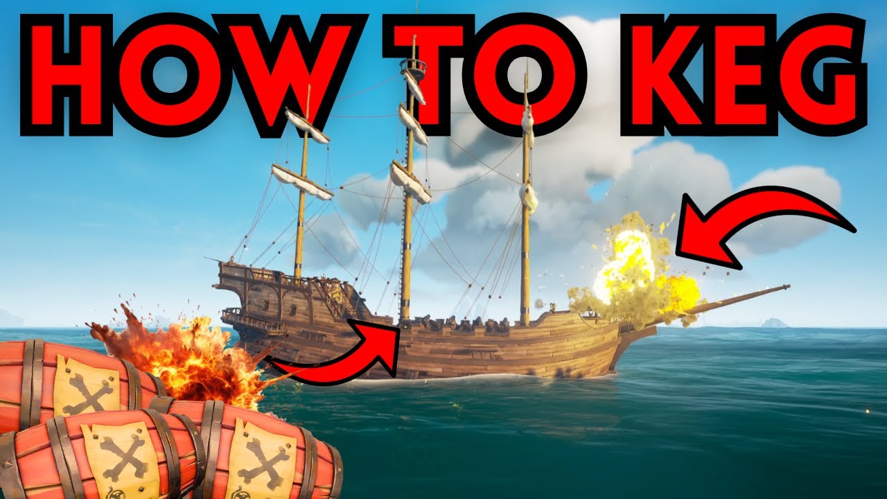 The Best Keg Spots on Every Ship in Sea of Thieves - YouTube