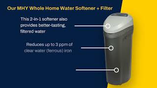 Morton MHY Whole Home Water Softener + Filter