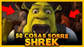 50 Curiosidades sobre SHREK que no sabías | El iceberg de Shrek bien explicado y teorías