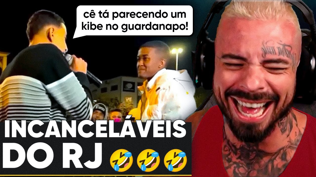 os INCANCELÁVEIS do RJ | react BATALHAS DE RIMA
