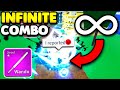 I made an infinite wando combo in blox fruits bounty hunt