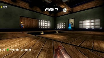Quake Live: How to defend the flag in a 4v4 CTF Japanese Castles