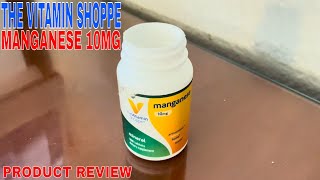 ✅  The Vitamin Shoppe Manganese 10MG, Antioxidant Supplement That Supports Healthy Bones and Teeth🔴