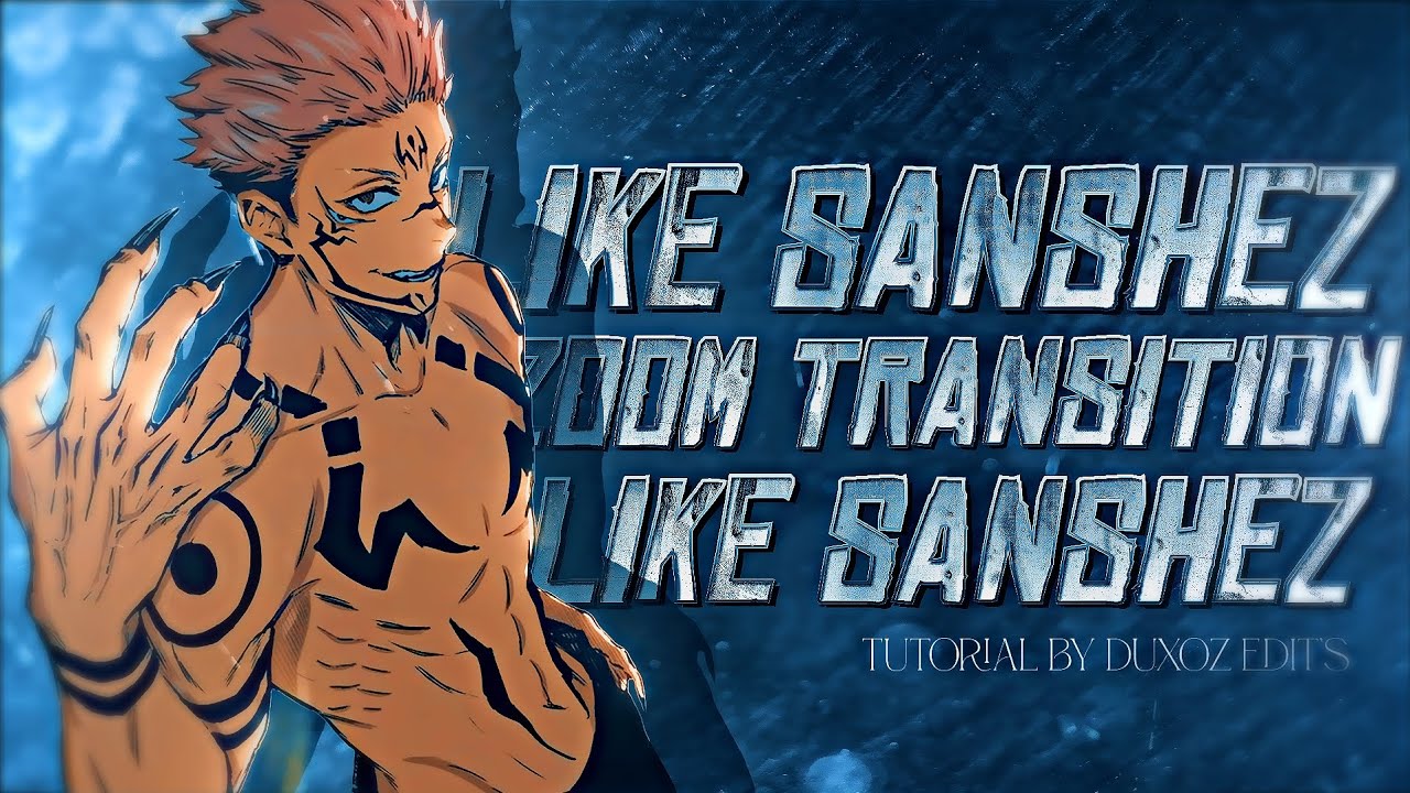 HOW TO MAKE ZOOM TRANSITION LIKE SANCHEZ [ALIGHT MOTION] 