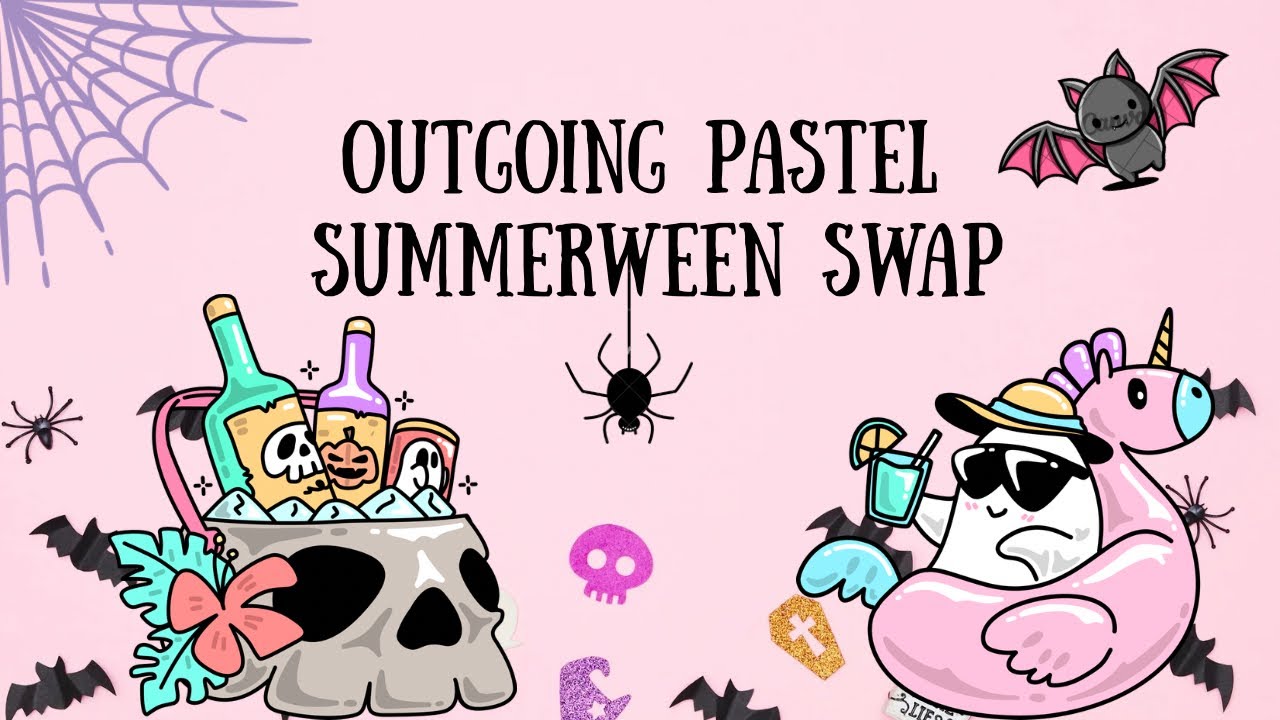 My outgoing pastel summerween swap hosted by 