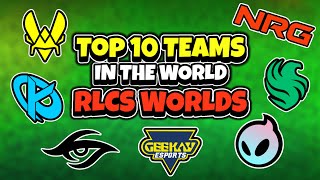 Top 10 Teams Global Power Rankings DEBATE - RLCS Worlds 2025