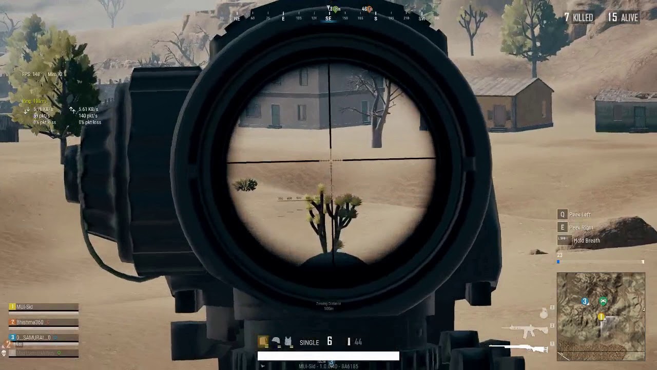 ninja air fryer PUBG PC LITE gamplay || some clips when i was angry || MUI-Sid || sniping ||